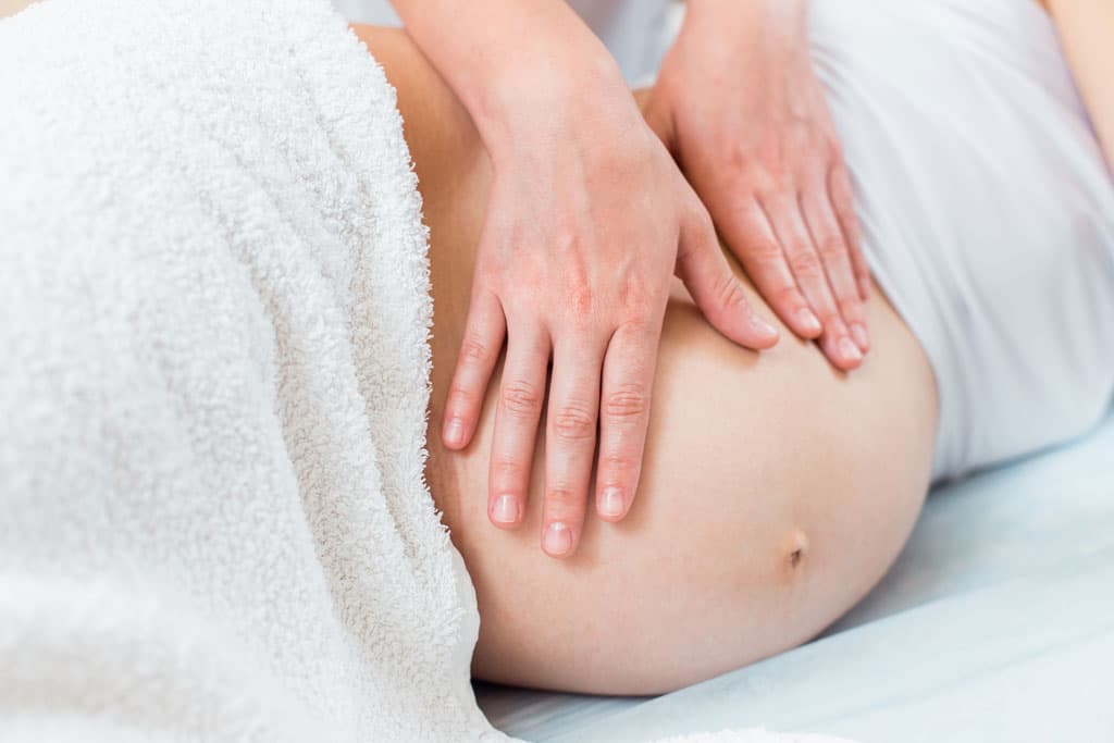Massage femme enceinte